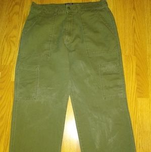 Vintage Polo Ralph Lauren Zipper Fly Green Field T